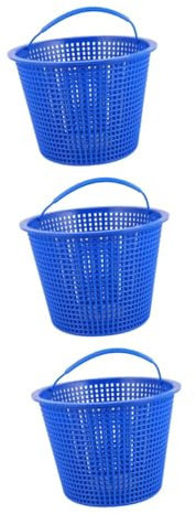 SEWOART Panier De 3 Pièces Panier Skimmer Gadget De Fourniture De Filtre - De Filtre De Panier Filtre Approvisionnement De Blue Plastique