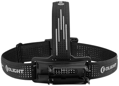 OLIGHT Bandeau Frontal et Sangle Supérieure pour Perun 3 Noir