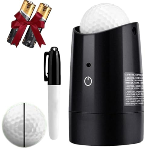 Golfball-Balancer-Spinner, elektronischer Golfball-Liner, Golfball-Markierungswerkzeug, Ausrichtungsmarkierungswerkzeug, Golfball-Markierer, verbesserte Antriebsgenauigkeit