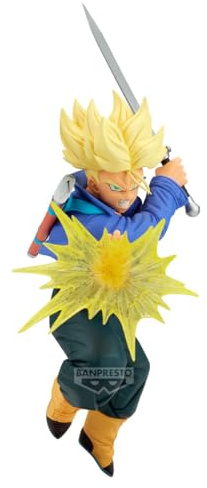 Banpresto Action Trunks Dragon Ball Z - GX Materia 20 cm - BP30055P Multicolore - Figura da collezione - Ideale per gli appassionati di Anime