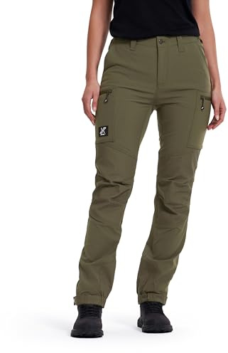 RevolutionRace Nordwand Stretch High-Waist Outdoor Hose für Damen. Robuste und langlebige Wanderhose und Trekkinghose Mit hoher Taille für alle Outdoor-Aktivitäten