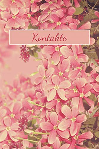 Kontakte: Adressbuch Mit Platz Für Name, Adresse, Geburtstagskalender, Email, Telefon, Notizen