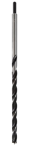 kwb Balkenbohrer Ø 16 mm x 400 mm in Industriequalität, extra lang mit 1-Fasen Spiralform für präzise Bohrungen