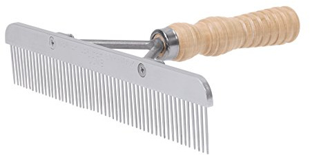 Weaver Leather Livestock Show Comb with Wood Handle & Stainless Steel Replacement Blade