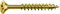 SPAX Universalschraube, 3,5 x 40 mm, 1000 Stück, Kreuzschlitz Z2, Senkkopf, Teilgewinde, 4CUT, YELLOX, 0291020350405