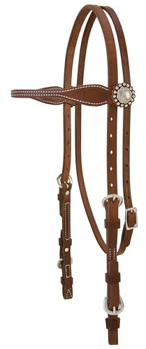 Weaver Leather Unisex-Erwachsene Western-Reitsport-Stil Stacy Protack B/Band, Braun, Einheitsgröße