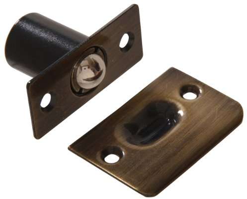 The Hillman Group 852960 Ball Catch- Antique Brass 1-Pack