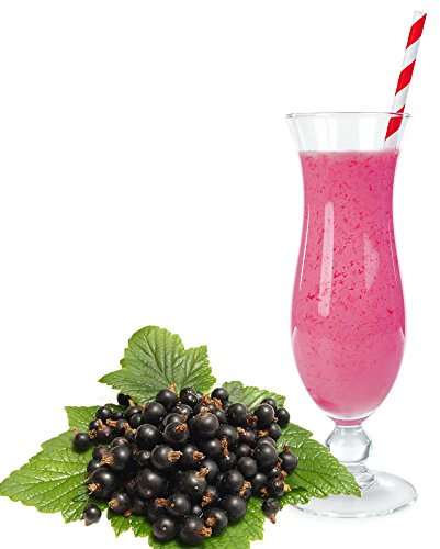 Schwarze Johannisbeer Molkepulver Luxofit mit L-Carnitin Protein angereichert Wellnessdrink Aspartamfrei Molke (Schwarze Johannisbeer, 1 kg)