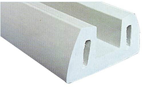 TESSILMARE PVC-Scheuerleiste, grau 72x30 mm Stücken von 2m