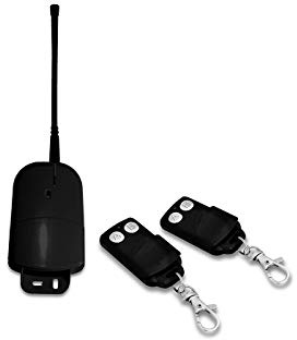 YASTA Kit Ricevitore Universale Per Cancelli 433 Mhz Con 2 Telecomandi Radiocomando Automazione Cancello Elettrico