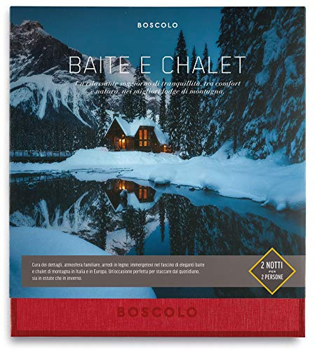 Boscolo Gift Baite e Chalet | Un Soggiorno in Montagna Ricco di Charme | Idea Regalo per Anniversario/Natale | 20+ Hotel 4★ - Valido 12 Mesi