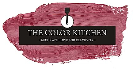 Livingwalls THE COLOR KITCHEN kräftige Wandfarbe - Malerfarbe für farbenfrohe Räume - matte Innenfarbe in Pink - 5l Deckfarbe in TCK7011