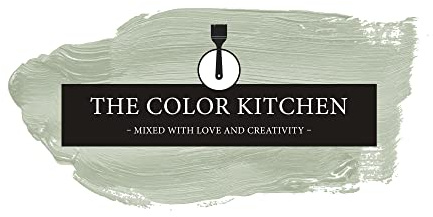 Livingwalls A.S. Création THE COLOR KITCHEN - Väggfärg med mycket hög täckkraft Grön Interiörfärg Matt - DD125604 2,5l - Intensiv färgstyrka