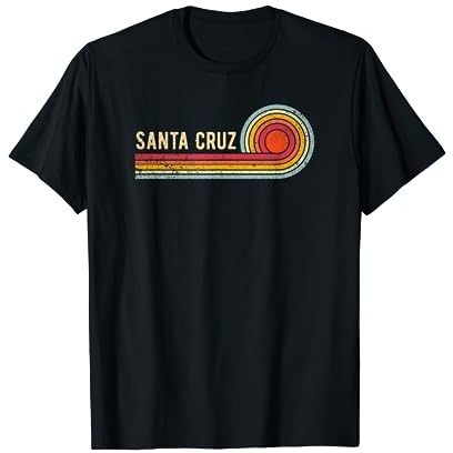 Santa Cruz City in Kalifornien, CA, Vintage-Retro-Souvenir T-Shirt