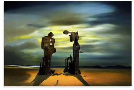 Salvador Dali Berühmte Malerwerke (die Traumwelt), Druck, Poster, Druck, Fotokunst, Malerei, Leinwand, Heimdekoration, Schlafzimmer, moderne Dekorationen, Geschenke, 60 x 90 cm