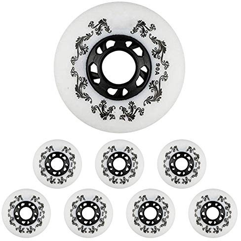 Skateboard-Räder Inline-Skate-Räder 90A Inline-Ersatzräder PU-verschleißfeste Räder für oder im Freien, vorgesehen für den Radwechsel