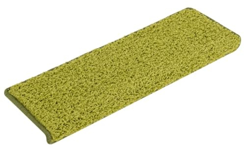 vidaXL Stufenmatten 30 STK. 65x21x4 cm Grün Rechteckiger Rand