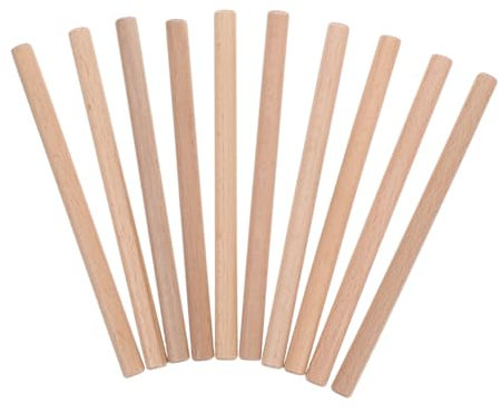 GLEAVI Stabile Stecktafel-zubehörhaken Aus Holz Für Die Wandorganisation Kein Werkzeug Erforderlich Elegantes Design