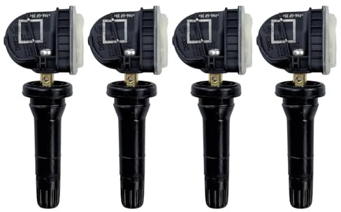 4 Stück Reifendrucksensor Sensor, Reifen Druckluft Sensor Auto Reifendruckkontrolle Reifendruckkontrollsystem, TPMS 2036832 Reifendruckkontrollsensor Ersatz für Ecosport/Fiesta/Focus