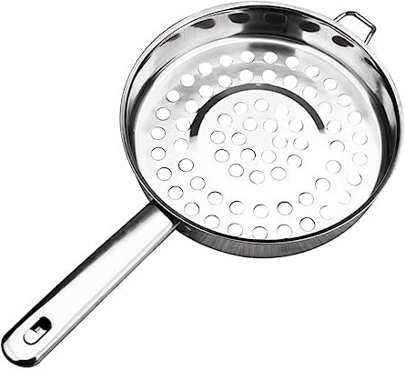 CIYODO Cuchara Coladora Inoxidable Sarten Para Olla Caliente Cuchara Para Servir Comida