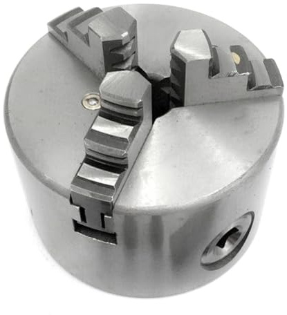 GZYF 130mm 5 Stahl Drehfutter Selbstzentrierend 3 Backen #K11-130 Silber Für Fräs-/Bohr-/Schleifmaschinen