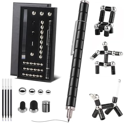 OMJMYY Geschenke für Männer, Magnetic Fidget Pen, Magnetischer | Magnet Stift Magnetstift Schultüte Füllung Einschulung Mädchen Junge Männergeschenke Geburtstagsgeschenk für Männer