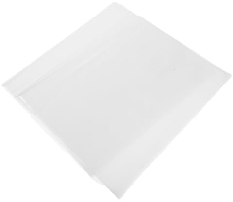 Homoyoyo 100 Fogli Stabilizzatore Trasparente Solubile in Acqua per Ricamo Pellicola Supporto da Cucito 20X30Cm Stabilizzante Lavabile per Modelli di Ricamo e Progetti Artigianali
