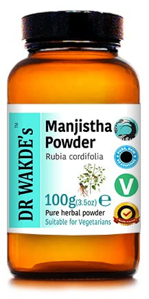 Manjistha Powder (Rubia cordifolia/Manjith) - 100g (3.5oz)