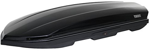 Thule 612900 Coffre de Toit Voiture Rigide Dynamic L 900, 430 L, Noir