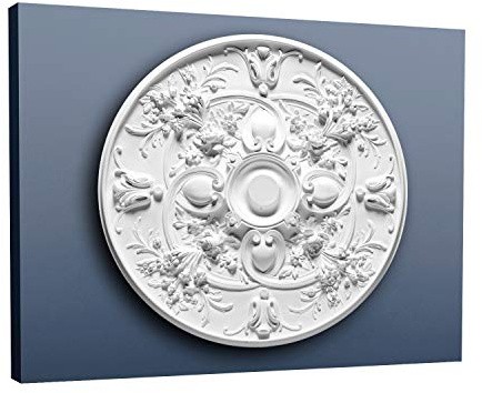 R24 ARSTYL Ceiling Rose - 38 x 765 x 765 mm - NOËL & MARQUET - a Brand of NMC - Polyurethane
