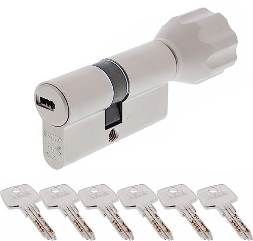ABUS EC550 Profil-Knaufzylinder Länge Z40/K45mm mit 6 Schlüssel