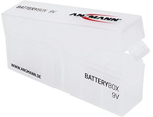Ansmann maxE baterías de Bloque de 9 V Tipo 300 (mín. 270 mAh) precargadas, de Baja autodescarga