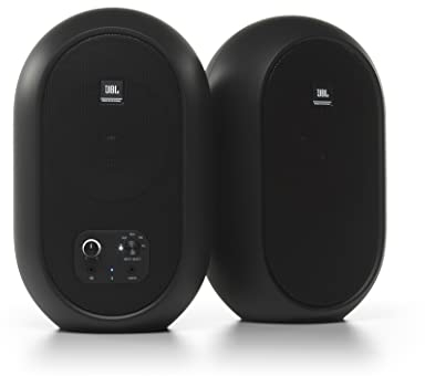 JBL 1 Serie 104 Kompakte, aktive Desktop-Referenzlautsprecher mit Bluetooth (paarweise verkauft)