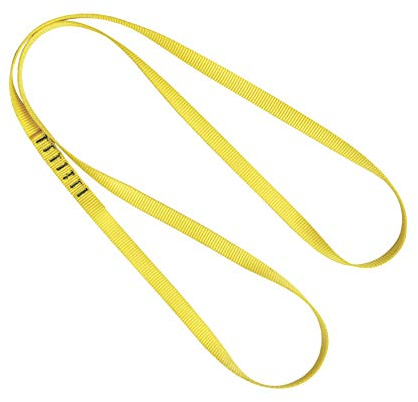 Kratos Absturzsicherung Bandschlinge 30kN grün Breite 20 mm Länge 120 cm EN 566