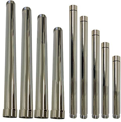 Duschrohr Verlängerungsrohr Verlängerungsarm Hahnverlängerung Duscharm 1/2 oder 3/4 (Rohrverlaengerug 50cm 3/4)
