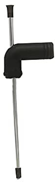 Strohhalm Edelstahl 1 STÜCK Bier Schnorchel Straight Stroh Bier Trichter Doppelt Schnorchel Trinken Bier Bar Werkzeuge Festivals Party Edelstahl-Strohhalme (Color : Black)