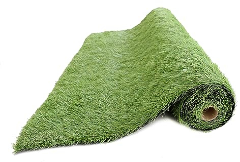 Gazon synthétique 1x5m hauteur 30mm vert, gazon syntéhtique en rouleau