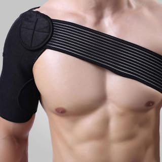 Spalline Supporto Spalla Regolabile Fascia Benda Stabilità della Spalla, Sollievo del Dolore, Prevenzione delle Lesioni e Ripristino, Dislocazione Articolazione, Uomini Donne