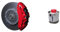 Foliatec Bremssattel Lack Set, Hitzebeständig, Komplettsatz für 4 Bremssättel, Racing Rosso, 7-teiliges Set & Bremssattel Lack Spezial Verdünnung 100 ml
