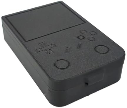 for Anbernic RG353V Game Console Protective cover Display Stand Portable Retro Handheld Game Console case (black)