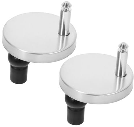 Housoutil 2juegos Accesorios para Asientos De Inodoro Kits De Fijación para Bisagras De Inodoro Reemplazo De Tornillos para Tapa De Adecuado para Reparación De Asientos De Baño