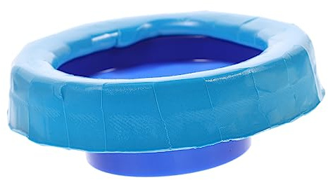 EUVAROMEX Toilet Seal Flange Cistern Wand Bath Sealant Waterproof Sealing Tape Tank to Bowl Kit Automatic Pipe Potty Training Toilet Seat Strip Flush Bolt Toilets Drain Splash Rubber Blue/4517