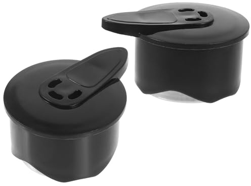 Pressure Cooker Exhaust Valve Replacement Part 2pcs Black