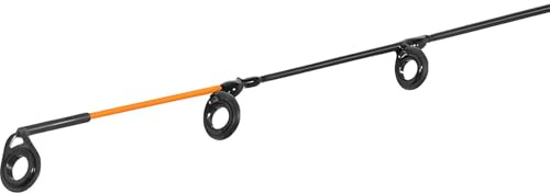 Delphin Feederspitzen Ersatzspitzen - hochwertige Carbon- & Glasspitzen, 51 cm, 6 Ringe, Small & Big Guides, 12 Varianten, ideal für Feeder Angeln im Süßwasser, präzise Bisserkennung