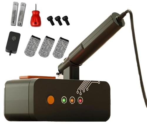Couteau Ultra-sonique 30w, Kit D’Outil De Coupe Sonique à 31khz avec Compartiment De Rangement pour Lame, Puissance Réglable à 3 Niveaux, Couteau De Sculpture Ultra-sonique pour Impressions 3D