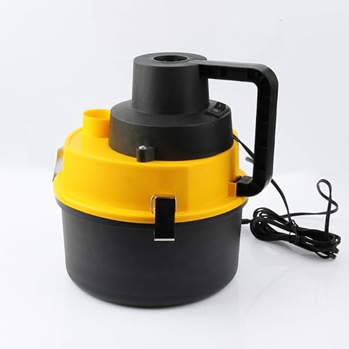 Klanata Aspirateur de Voiture, Outil d'aspiration portatif 12 V pour Les détails automatiques secs et humides, Aspiration 2300 PA avec Plusieurs Buses et Fonction de gonflage pour la