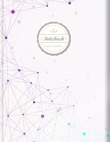 BULLET JOURNAL (©Star, A4, 156 Seiten, Softcover) || Mit Register || XXL Punktraster Notizbuch, Tagebuch, Gepunktete Seiten, Dot Grid Notebook, „Geometrie“