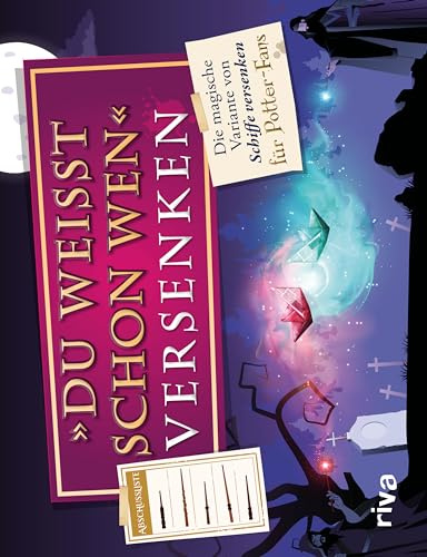 »Du weißt schon wen« versenken: Die magische Variante von Schiffe versenken für Potter-Fans. Perfektes Geschenk für Harry-Potter-Fans zu Geburtstag, Weihnachten und zwischendurch