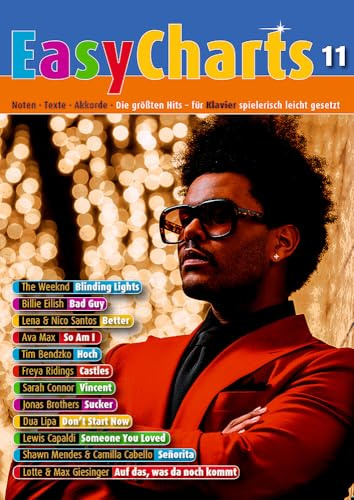 Easy Charts: Die größten Hits spielerisch leicht gesetzt. Band 11. Klavier / Keyboard. Spielbuch.
