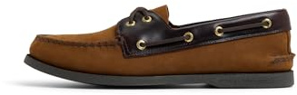Sperry Men's A/O 2-Eye Leather Boat Shoe, BROWN, 10 UK